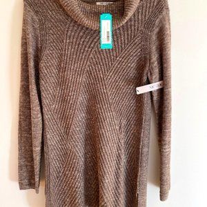 Nic+Zoe North Star Cowl-Neck Sweater